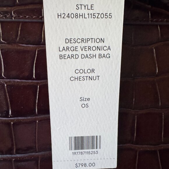 NWT: Gorgeous Large Veronica Beard DASH Bag, the IT bag of the season! - Picture 8 of 9
